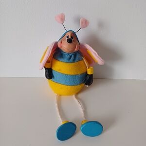 Russ Berrie Butterfly Figurine Floral Accents Signed By Artist Kathleen Kelly